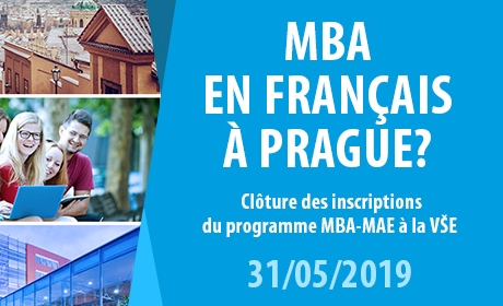 Prodloužení uzávěrky přihlášek do programu MBA-MAE do 31.5.2019
