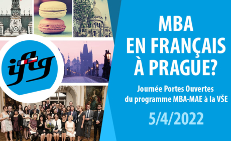 Den otevřených dveří programu MBA_MAE se koná prezenčně i online 5.4.2022 od 17,00