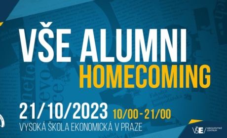 VŠE Alumni Homecoming (setkání s absolventy) se koná 21. října 2023