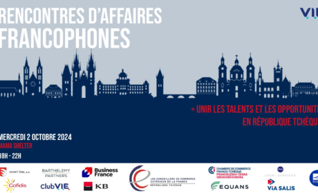 Invitation aux Rencontres d’Affaires Francophones du Club V.I.E. République tchèque | 2 octobre 2024