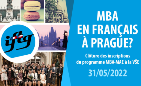 Uzávěrka přihlášek do programu MBA_MAE je 31. května 2022