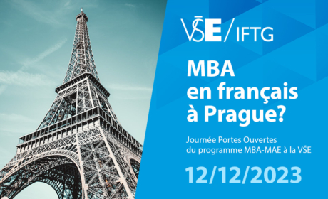 Online Den otevřených dveří francouzsko-českého programu MBA_MAE se koná 12.12. od 17,00